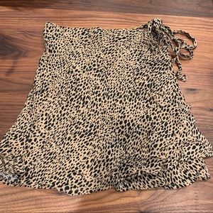 BRANDY MELVILLE JULIETTE WRAP SKIRT